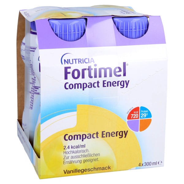 Fortimel Compact Energy Vanille 8X4X300 ml