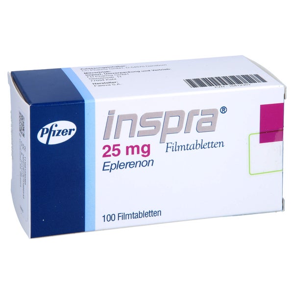 Inspra 25 mg Filmtabletten 100 St