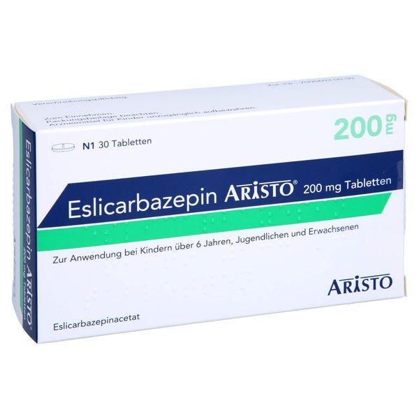 Eslicarbazepin Aristo 200 mg Tabletten 30 St