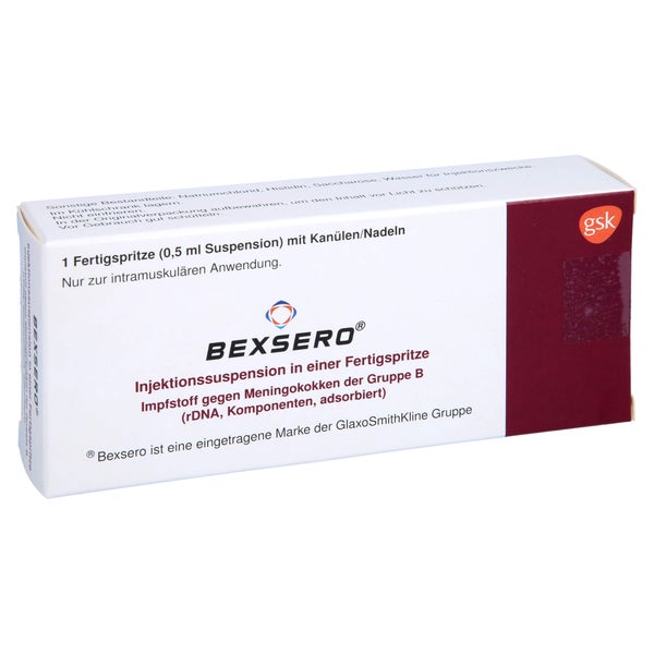 BEXSERO Injektionssuspension i.e.Fertigspritze 1X0,5 ml