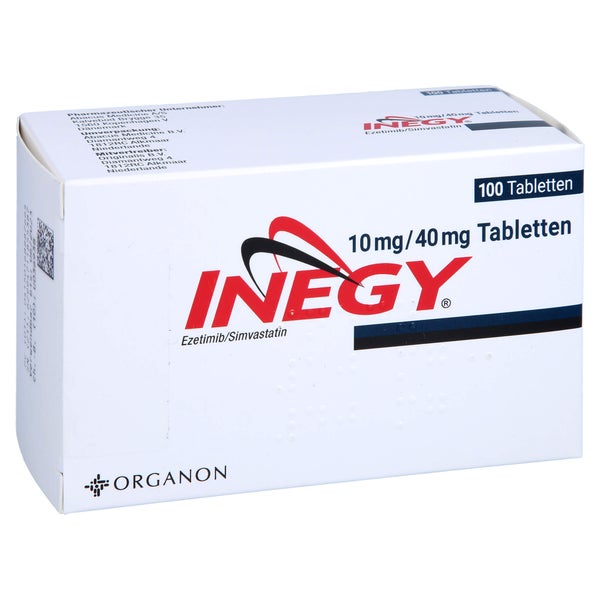 Inegy 10 Mg/40 mg Tabletten 100 St