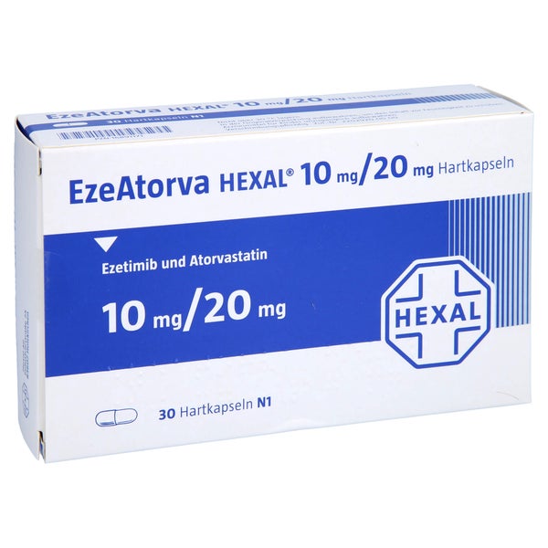 Ezeatorva Hexal 10 mg/20 mg Hartkapseln 30 St