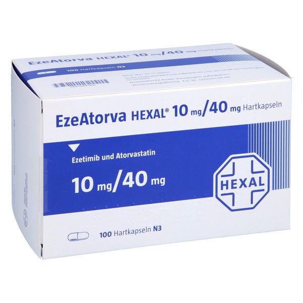 Ezeatorva Hexal 10 mg/40 mg Hartkapseln 100 St