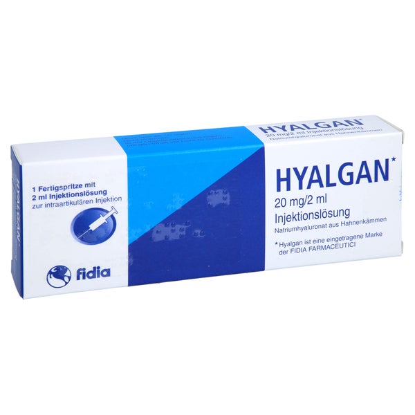 HYALGAN 20 mg/2 ml Inj.-Lösung i.e.Fertigspr. 1X2 ml