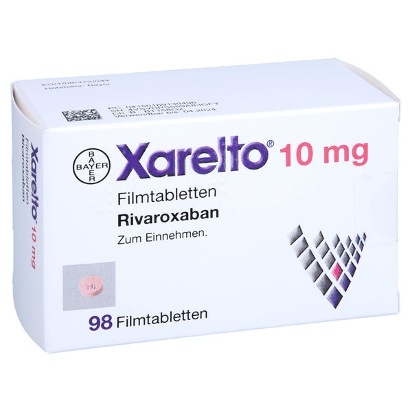 Xarelto 10 mg Filmtabletten 98 St