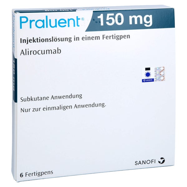 PRALUENT 150 mg 6X1 ml
