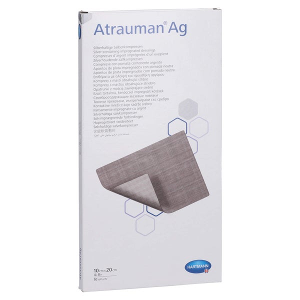 Atrauman Ag 10x20 cm steril Kompressen 10 St