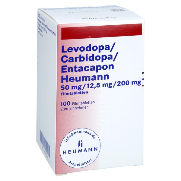 LEVODOPA/Carbidopa/Entacapon Heumann 50/12,5/200 100 St
