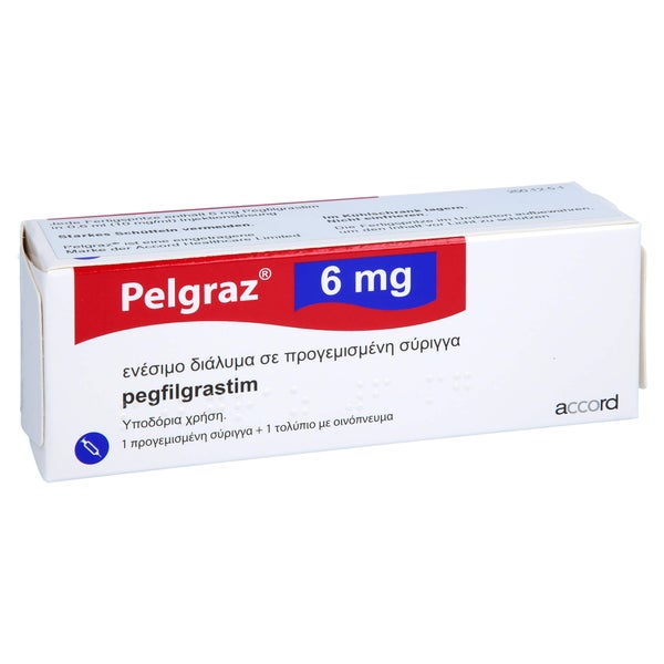 PELGRAZ 6 mg Inj.-Lsg.Fertigspr.m.autom.Nadels. 1 St