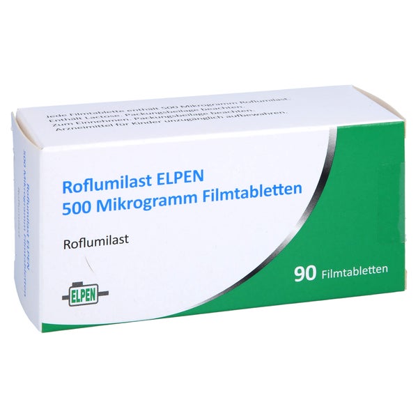 ROFLUMILAST ELPEN 500 Mikrogramm Filmtabletten 90 St
