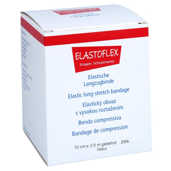 Elastoflex Langzugbinde 10 Cmx3,5 M Natur 2 St
