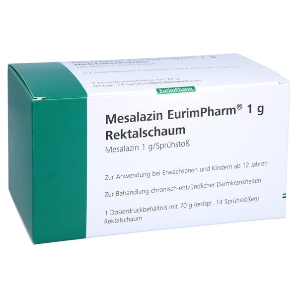 Mesalazin Eurimpharm 1 g Rektalschaum 70 g