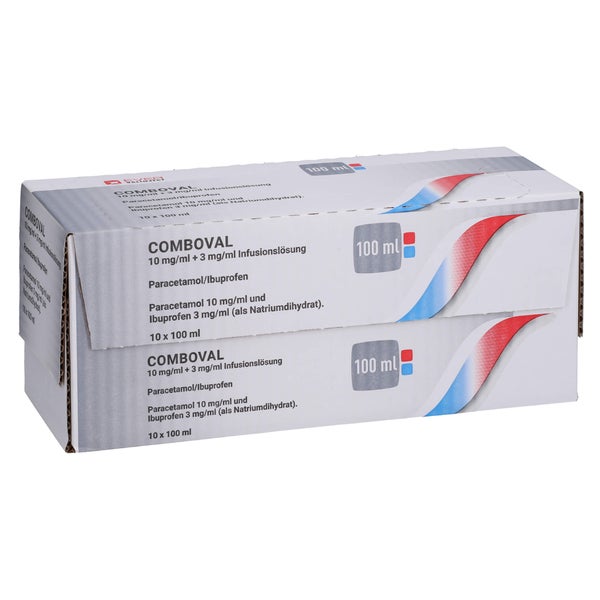 COMBOVAL 10 mg/ml + 3 mg/ml Infusionslösung 10 St
