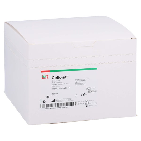 Cellona Synthetikwatte Steril 10 cmx3 m 8 St