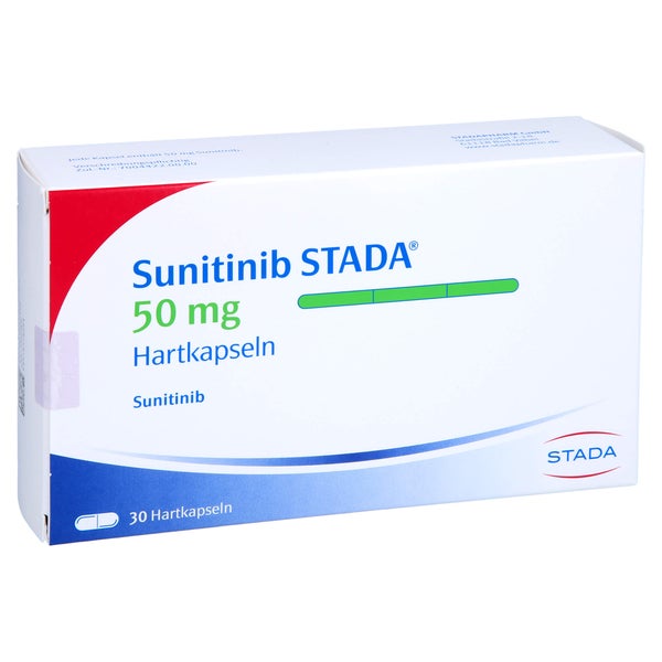 Sunitinib Stada 50 mg Hartkapseln 30 St