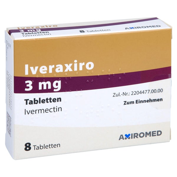 Iveraxiro 3 mg Tabletten 8 St
