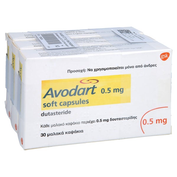 Avodart 0,5 mg Weichkapseln 90 St