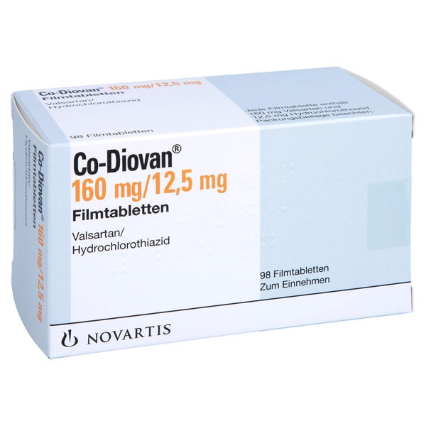 CO-DIOVAN 160 mg/12,5 mg Filmtabletten B 98 St