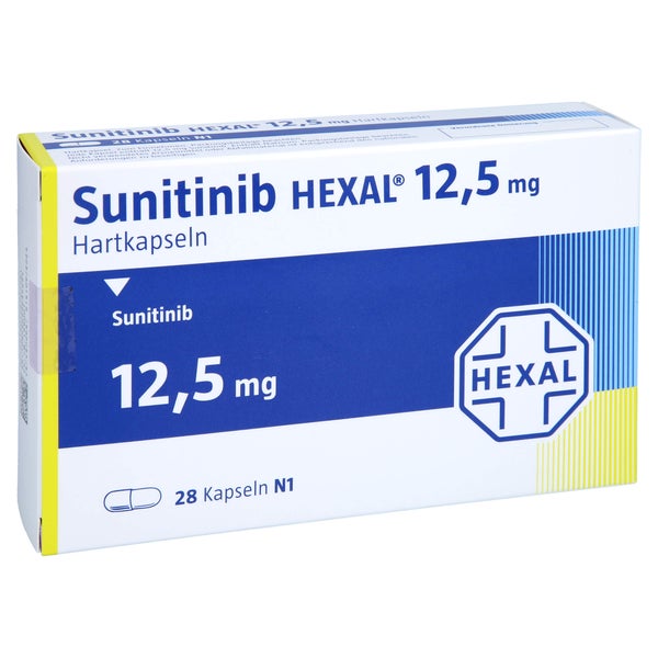 Sunitinib Hexal 12,5 mg Hartkapseln 28 St