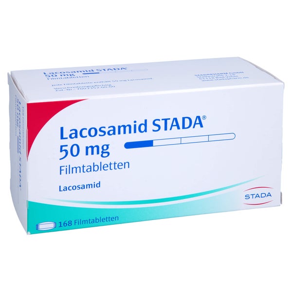 Lacosamid Stada 50 mg Filmtabletten 168 St