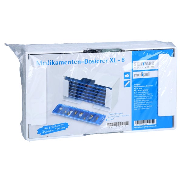Melipul Medikamenten-dosierer Xl-8 Blaue Disp. 1 St