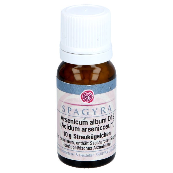 Arsenicum Album D 12 Acidum arsenicosum 10 g