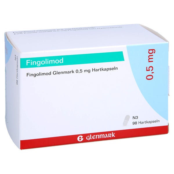 Fingolimod Glenmark 0,5 mg Hartkapseln 98 St
