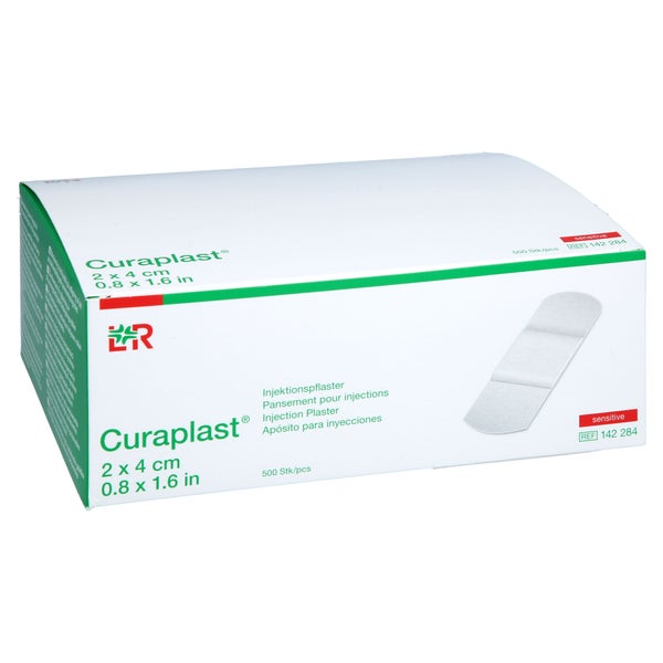 Curaplast Inj.-pflaster Sensitiv 2x4 cm 500 St