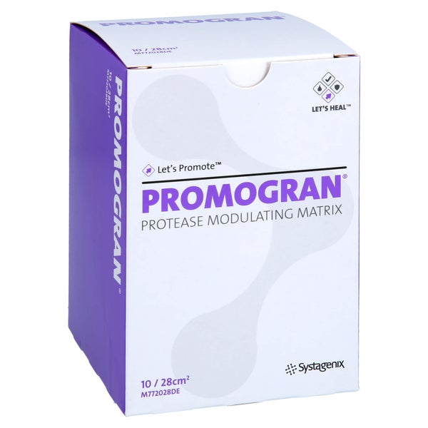 Promogran 28 Qcm Steril Tamponaden 10 St