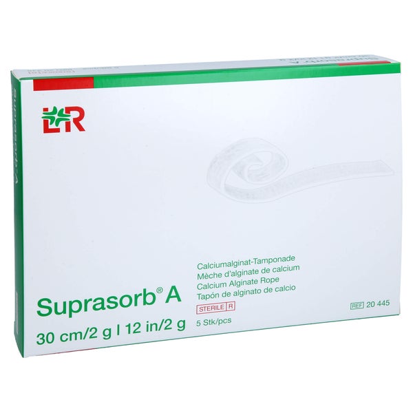Suprasorb A Calciumalginat Tamp.30 cm 2 5 St
