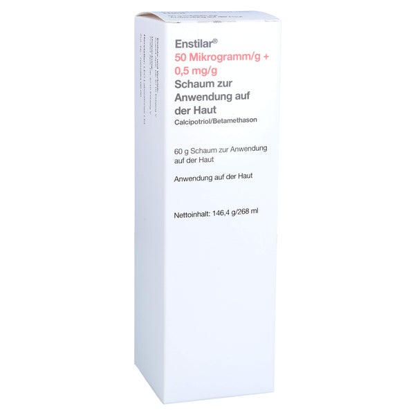 ENSTILAR 50 µg/g + 0,5 mg/g Schaum z.Anw.a.d.Haut 60 g