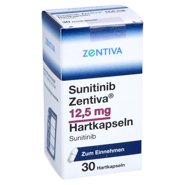 Sunitinib Zentiva 12,5 mg Hartkapseln 30 St