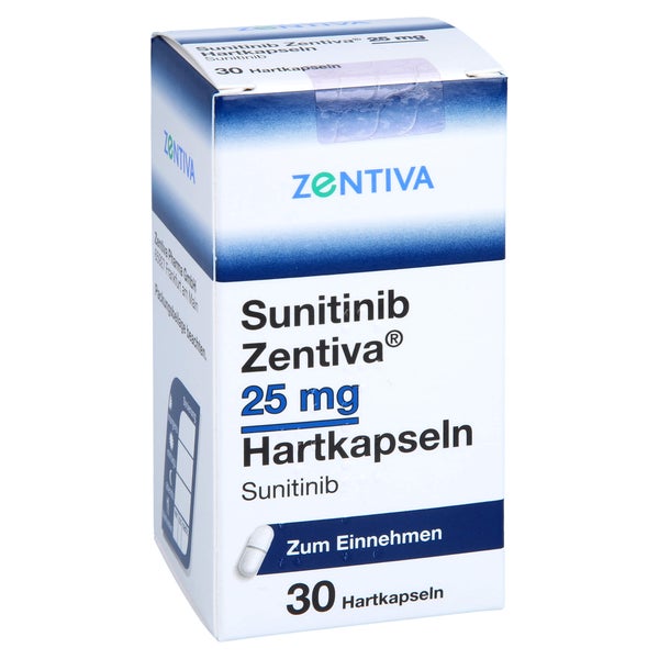 Sunitinib Zentiva 25 mg Hartkapseln 30 St
