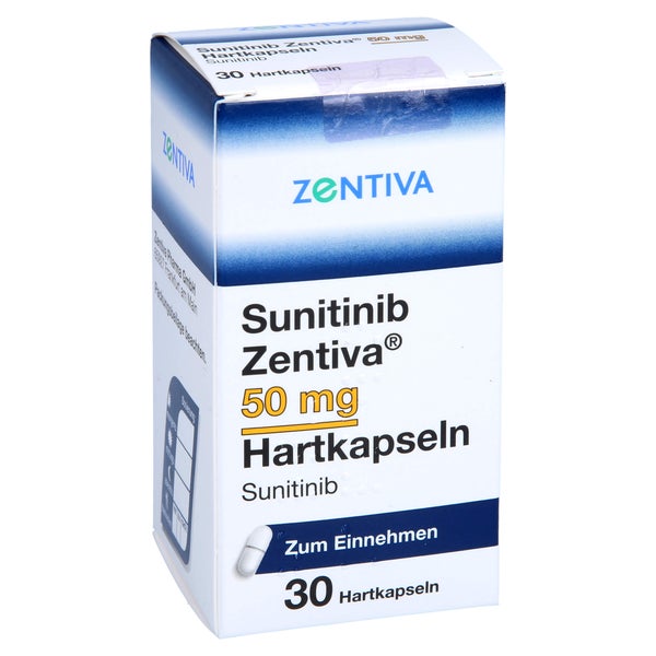 Sunitinib Zentiva 50 mg Hartkapseln 30 St
