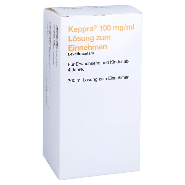 KEPPRA 100 mg/ml Lsg.z.Einnehmen 10ml Dos.Pipette 300 ml