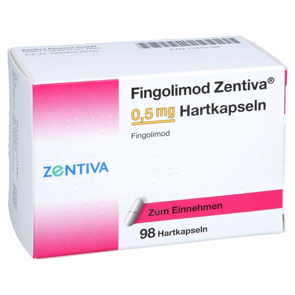 Fingolimod Zentiva 0,5 mg Hartkapseln 98 St