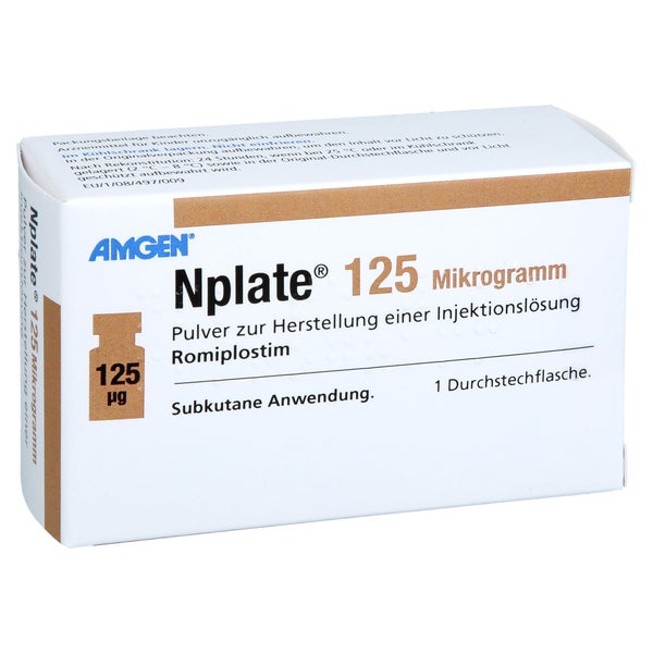 Nplate 125 µg Pulver Z.herst.e.injektionslösung 1 St