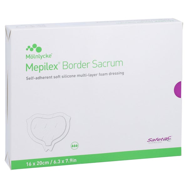 Mepilex Border Sacrum Schaumverb.16x20 Cm Steril 10 St