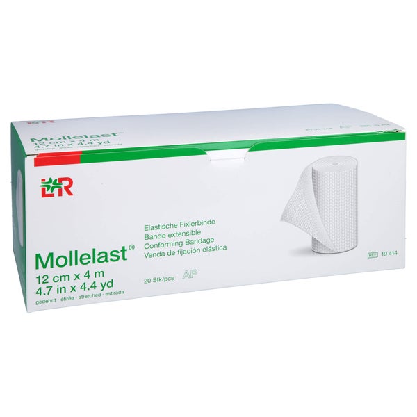 Mollelast Binden 12 Cmx4 M Weiß 20 St