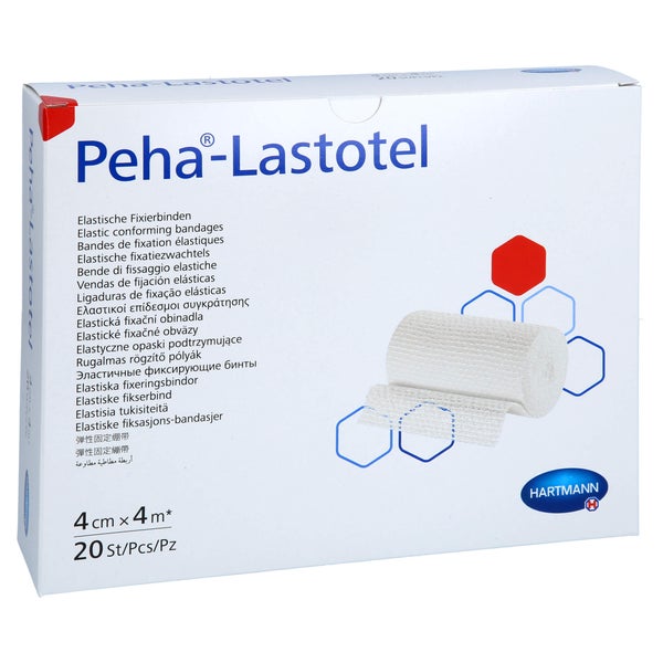Peha-lastotel Fixierbinde 4 cmx4 m 20 St