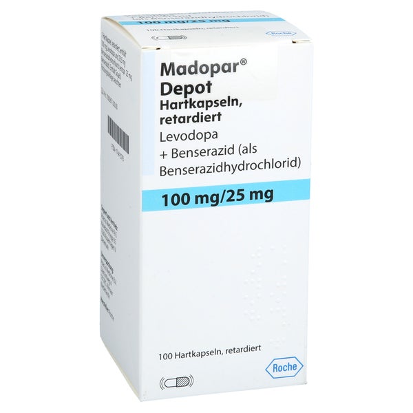 Madopar Depot Hartkapseln Retardiert 100 St