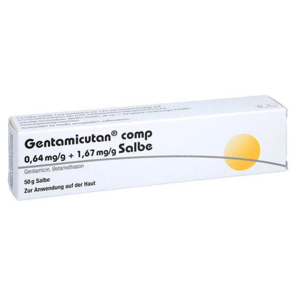 GENTAMICUTAN comp 0,64 mg/g + 1,67 mg/g Salbe 50 g