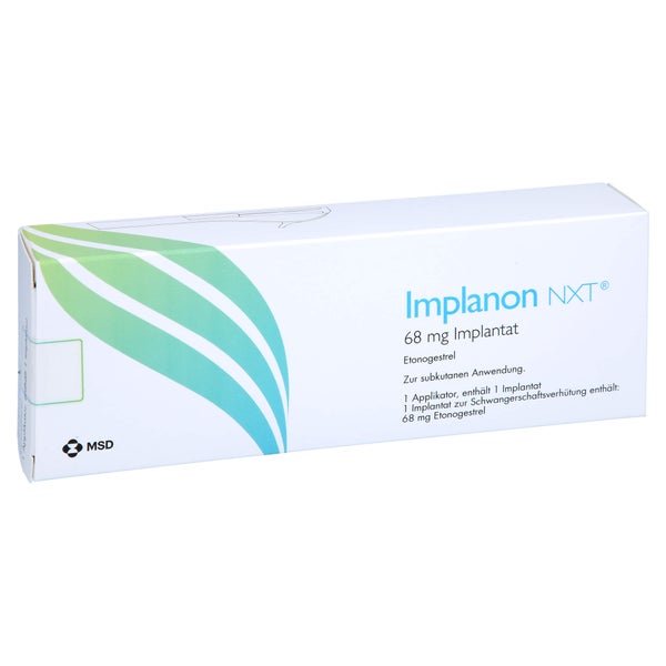 IMPLANON NXT 68mg Implantat z.subkutanen Anwendung 1 St