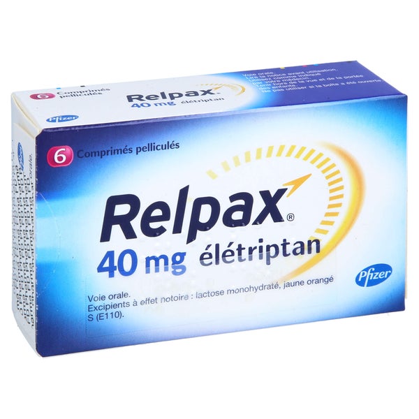 Relpax 40 mg Filmtabletten 6 St
