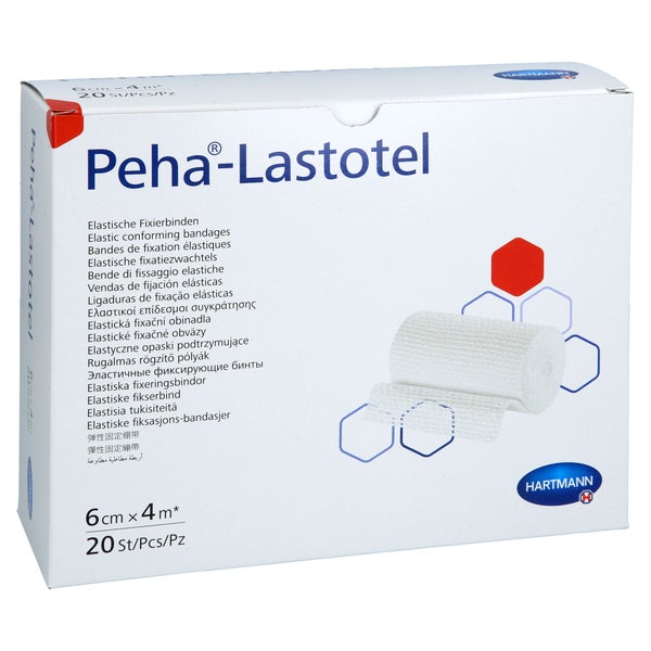 Peha-lastotel Fixierbinde 6 cmx4 m 20 St