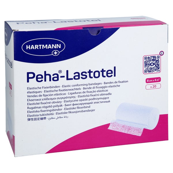 Peha-lastotel Fixierbinde 8 cmx4 m 20 St
