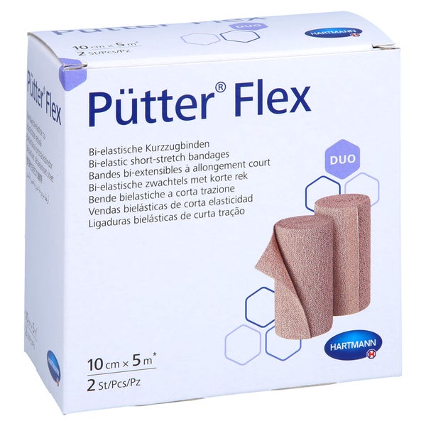 Pütter Flex Duo Binde 10 cmx5 m 2 St