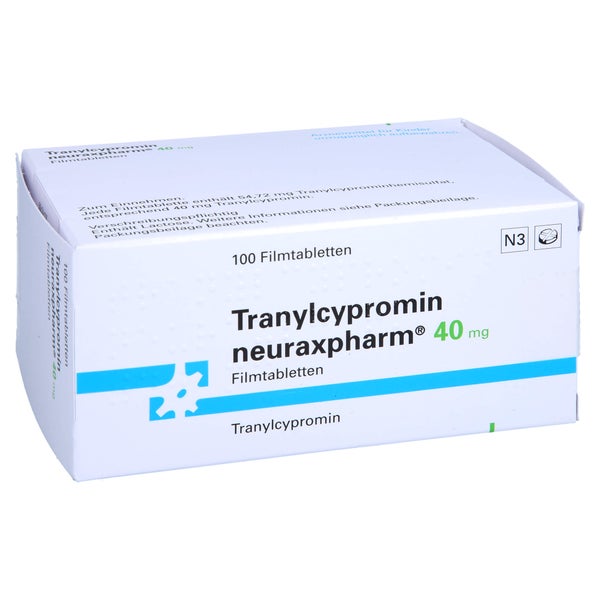TRANYLCYPROMIN neuraxpharm 40 mg Filmtabletten 100 St