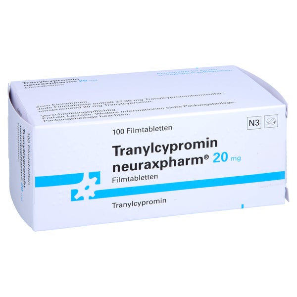 TRANYLCYPROMIN neuraxpharm 20 mg Filmtabletten 100 St