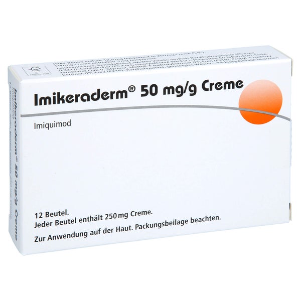 Imikeraderm 50 mg/g Creme im Beutel 12 St